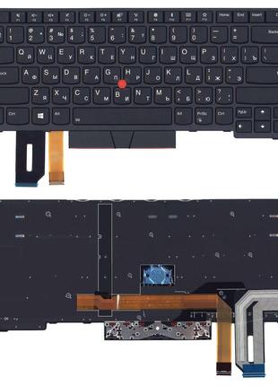 Клавиатура для ноутбука Lenovo ThinkPad E480 с подсветкой (Lig...