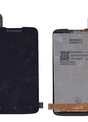 Матрица с тачскрином (модуль) для телефона Lenovo А316i черный