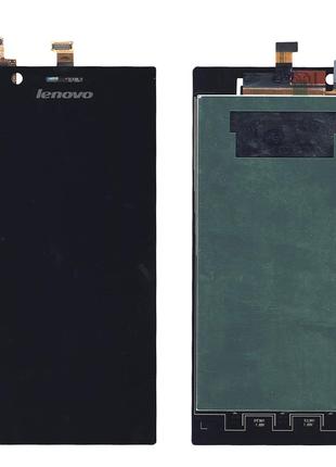 Матрица с тачскрином (модуль) для телефона Lenovo K900 черный