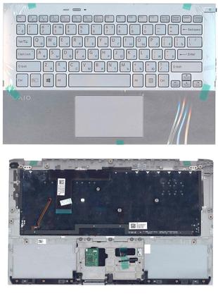 Клавиатура для ноутбука Sony Vaio (SVP11) Silver, (Silver TopC...