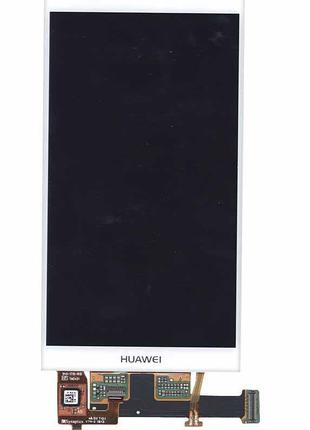 Матрица с тачскрином (модуль) для телефона Huawei Ascend P6 белый