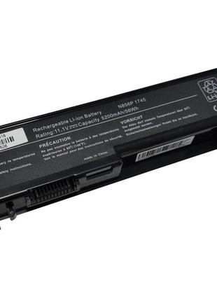 Аккумулятор для ноутбука Dell N856P Studio 1745 11.1V Black 52...