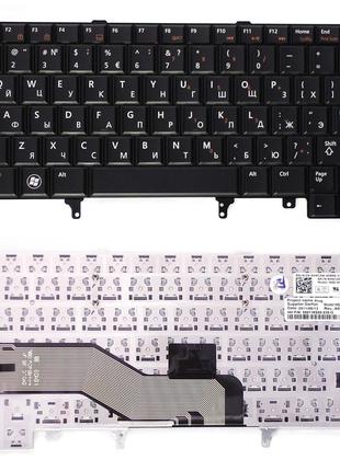 Клавиатура для ноутбука Dell Latitude (E6420) Black, RU/EN