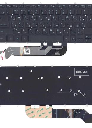 Клавиатура для ноутбука Dell Inspiron (13-5368) Black, (No Fra...