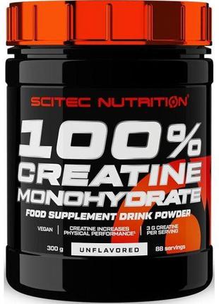 Креатин Scitec Nutrition 100% Creatine Monohydrate 300 грамм