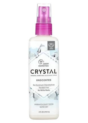 Crystal Body Deodorant, Минеральный аэрозольный дезодорант, бе...