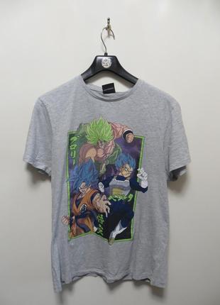 Футболка мерч по грі dragon ball super broly від primark розмір l