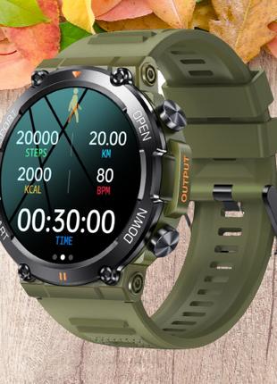 Смарт часы Smart Watch Vibe 7 military с функцией ответа на зв...