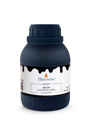 Фотополімерна смола Plexiwire resin model 0.5кг Чорна