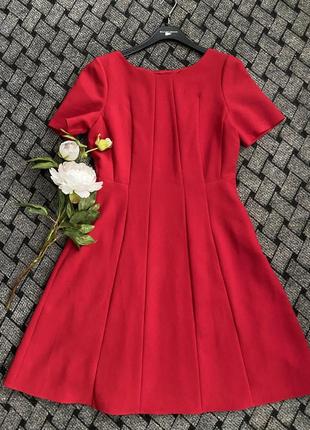 Ярко-красное платье phase eight