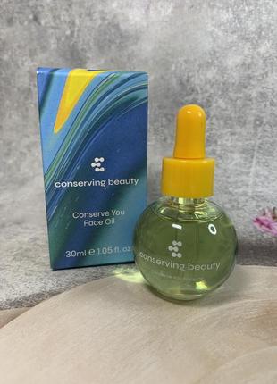 Масло для лица conserving beauty conserve you face oil