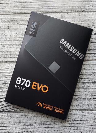 SSD накопитель Samsung 870 EVO 500GB 2.5" SATAIII MLC V-NAND 3...