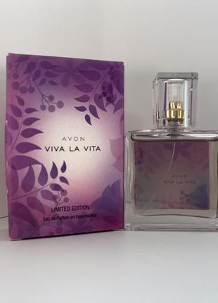 Парфюмерная вода avon viva la vita