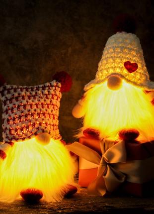 Рождественский ночник 20см*13см светодиодный скандинавский гном