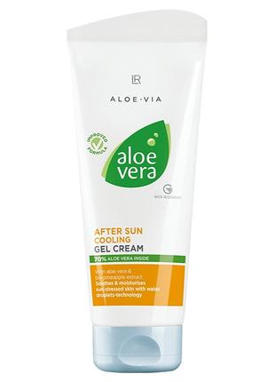 Aloe Vera Охолоджуючий крем-гель після засмаги.