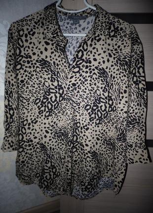 Леопардова блузка primark розмір 46
