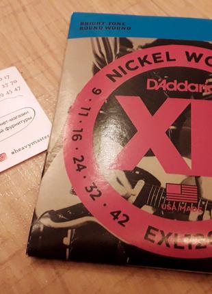 Струны D'Addario струни для электрогитары електрогитари Daddar...