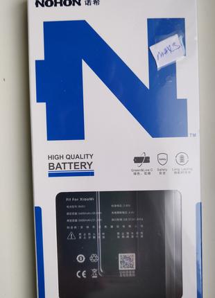 Аккумуляторная батарея для телефона NOHON BM51 для Xiaomi Mi M...