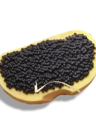 Мыло сувенирное ароматизированное "Бутерброд с черной икрой" 100г