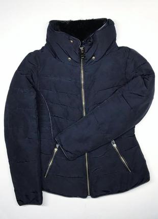 Жіноча стьобана куртка з пухом zara розмір s