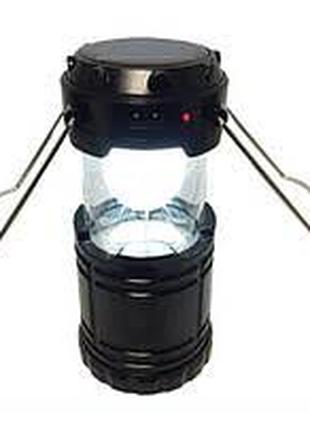Туристический фонарь-лампа на солнечной батарее с функцией паверб