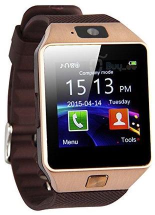 Розумні годинник Smart Watch DZ09 | Наручний смарт годинник Brown