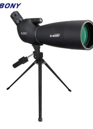 Телескоп монокуляр Svbony SV28 25-75x70 монокль подзорная труба