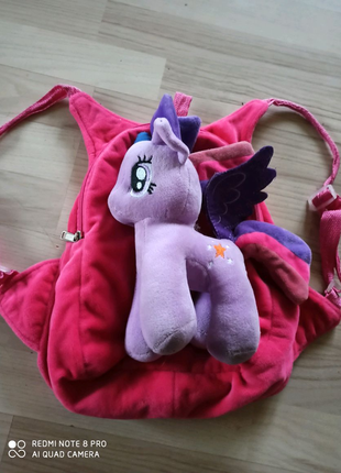 Дитячий рюкзак з іграшкою Pony