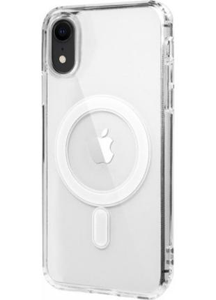 Прозрачный чехол Epik Clear Case with MagSafe для iPhone Xr