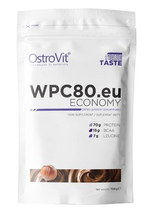 Протеїн OstroVit ECONOMY WPC80.eu, 700 грам Горіх