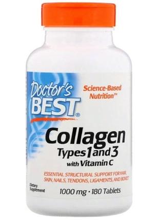 Комплекс для кожи, волос, ногтей Doctor's Best Collagen Types ...