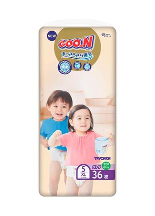 Трусики-подгузники GOO.N Premium Soft для детей 12-17 кг (разм...