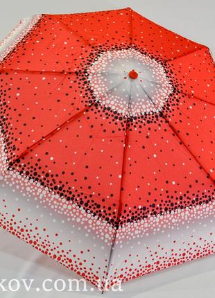 Женский зонт полуавтомат на 8 карбоновых спиц от фирмы "SL"