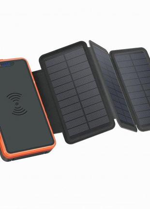 Солнечная Power Bank iBattery YD-820W с доп панелями, фонарико...