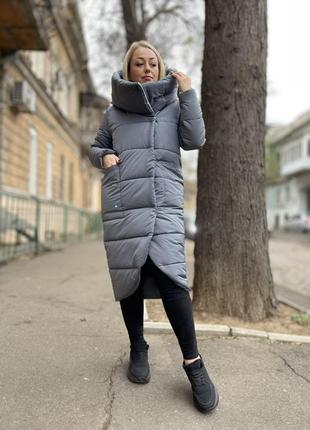 Жіноча зимова куртка стильна зима женская зимняя стильная пухо...