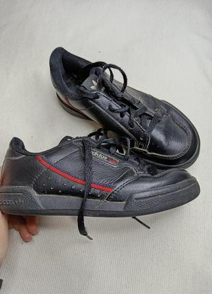 Кроссовки adidas continental 80 black. черные кеди . кроссовки...