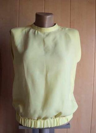Блуза яркого лимонного цвета     (17)