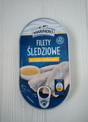 Філе оселедця в олії Marinero Filety sledziowe 170 г Польща