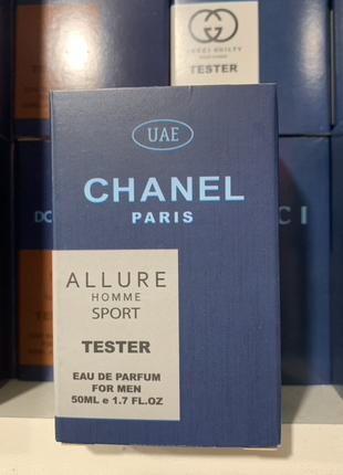 Тестер Chanel Allure Homme Sport / Шанель Аллюр Хом Спорт / 50ml.