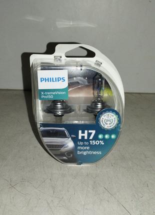 Лампа H7 12V 55 W PHILIPS X-treme Vision+150%