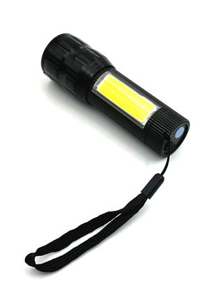 Ручной светодиодный фонарь с аккумулятором и usb зарядкой A1