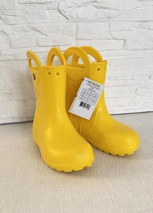 Сапоги crocs handle rain boot оригинал!