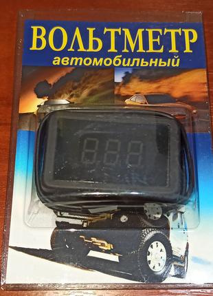 Вольтметр на скотче 12V