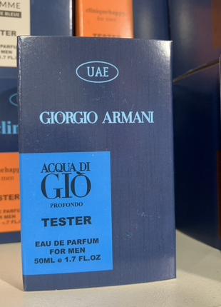 Тестер Giorgio Armani Acqua Di Gio Profondo / Джорджио Армани ...