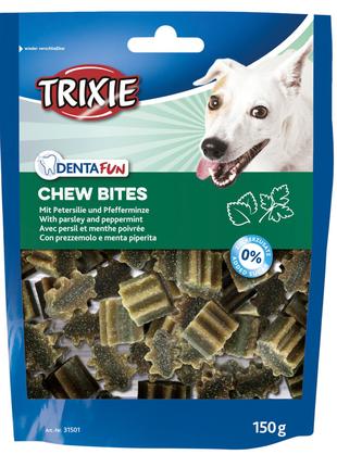 Лакомство для собак Trixie Denta Fun для чистки зубов с петруш...
