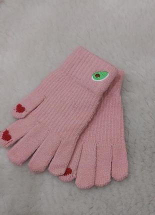 Перчатки сенсорные детские варежки перчатки