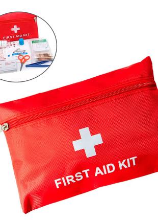 Аптечка першої допомоги універсальна "First aid kit" Червона 1...