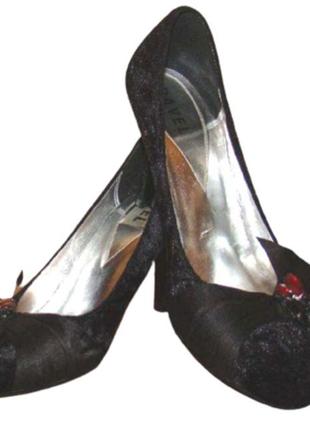 Туфли женские черные ravel (размер 40)