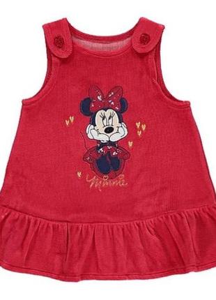 Комплект детский платье сарафан футболка minnie mouse george (...