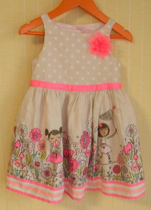 Платье детское cherokee (размер 110-116 см, 3-6 лет)